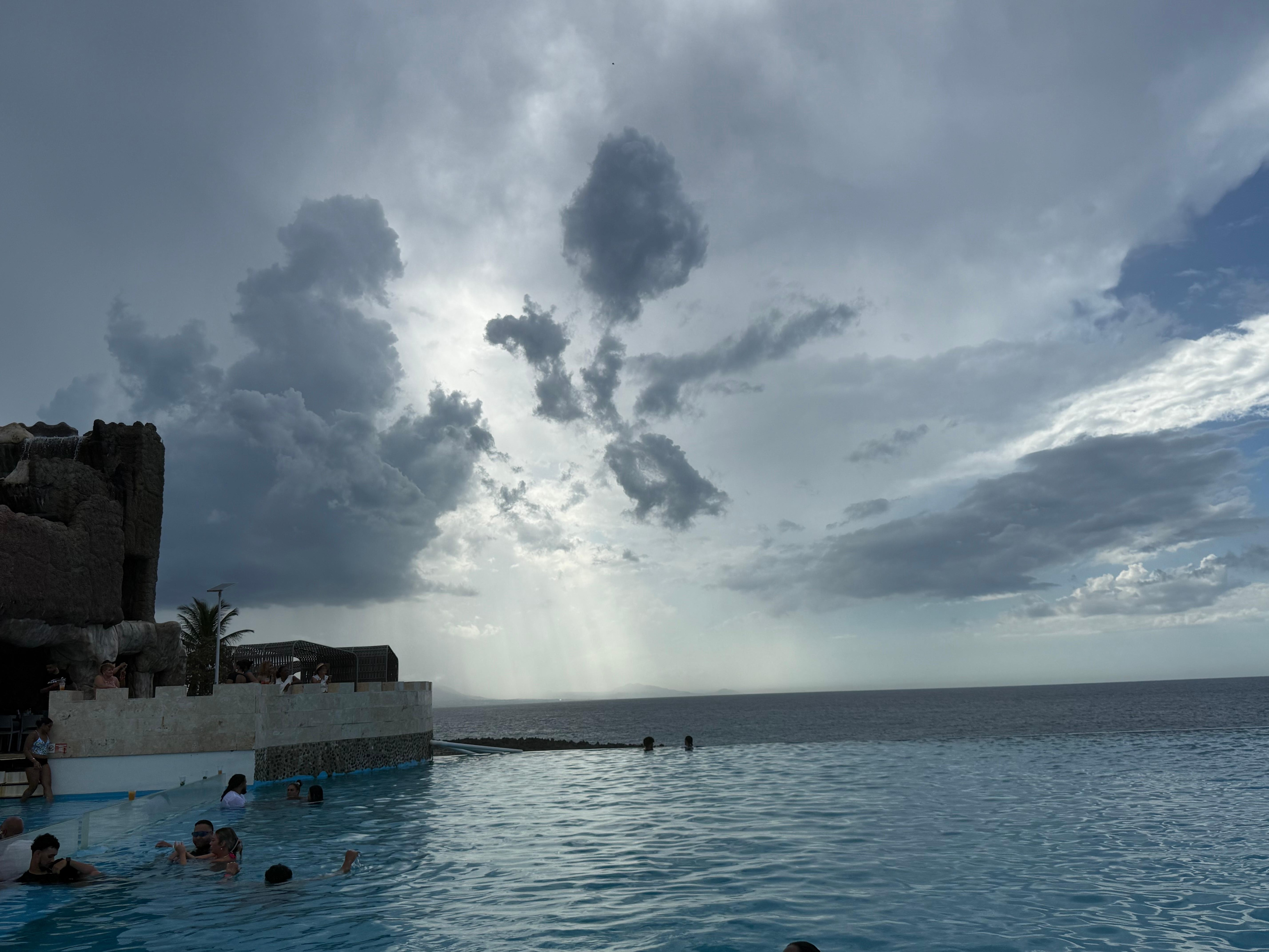 Sunset over Santa Fey Club