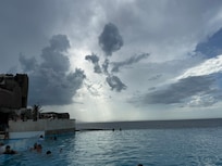 Sunset over Santa Fey Club