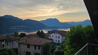 Blick vom Balkon