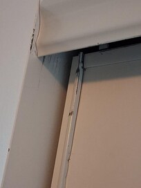 Damaged wardrobe