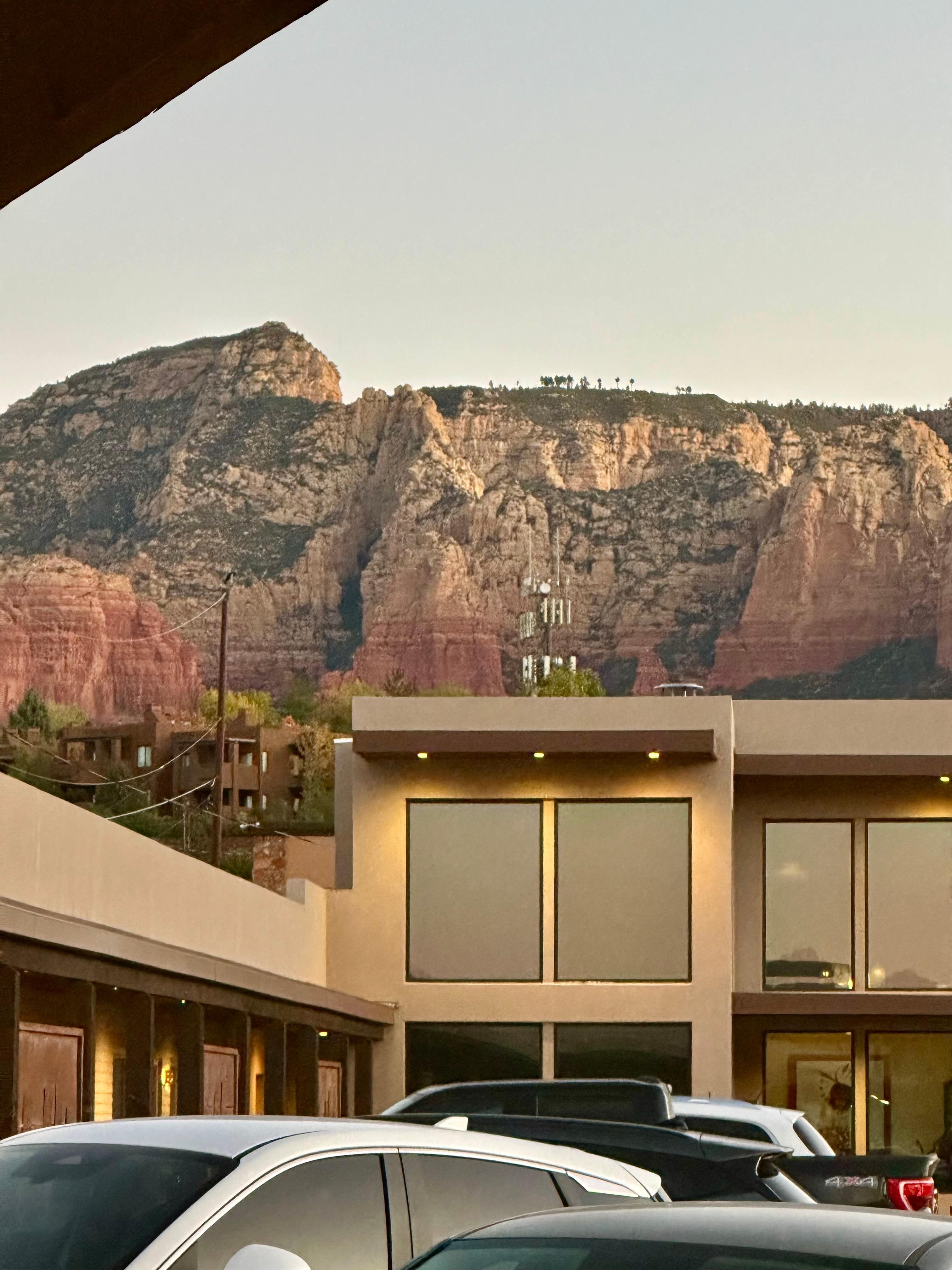 Another view from parking lot