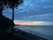 Sunset from the porch.