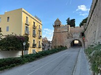 The path into the old fortress, 2-3 blocks from the hostal entrance.
