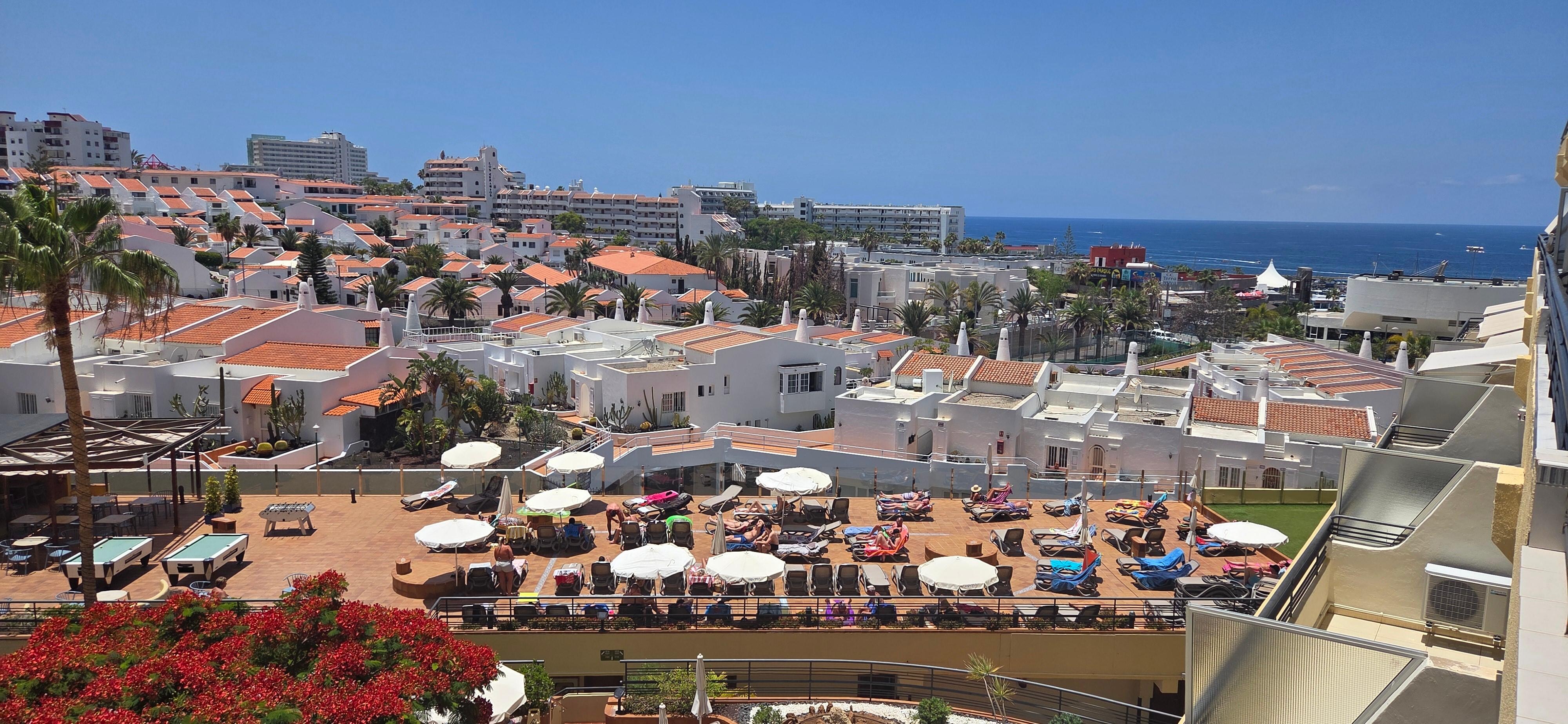 View from balcony 