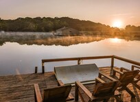 Sunrise from dock