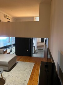 Split level - kitchen underneath main bedroom