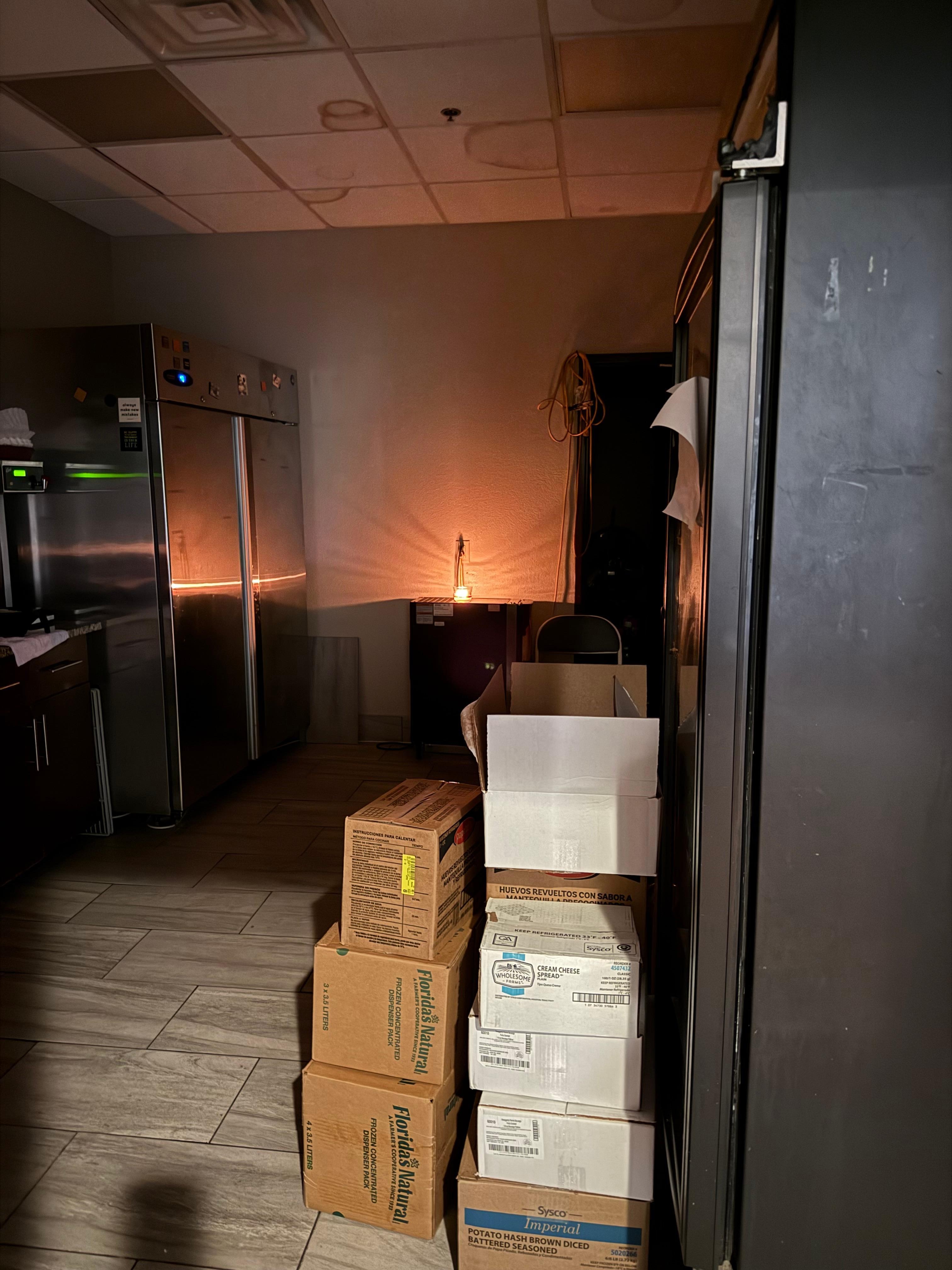 Candle used for light 