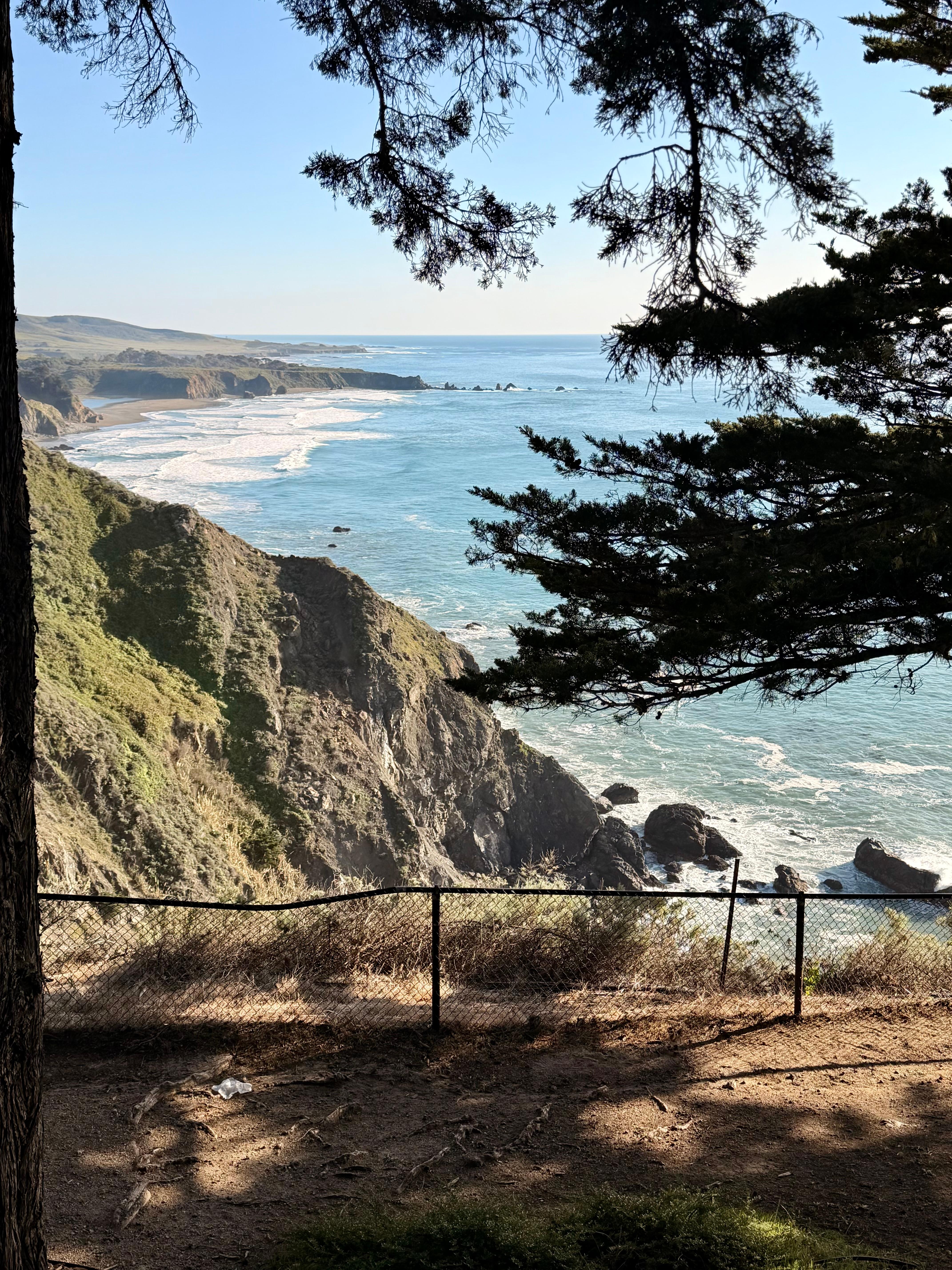 View from our hotel  window.