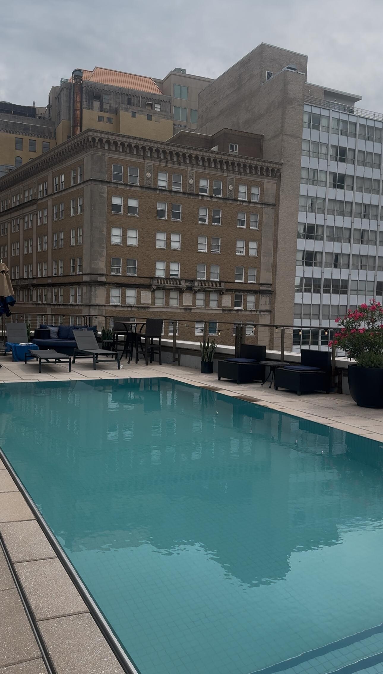 Roof top soaking pool! 