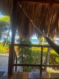 View from out bungalow