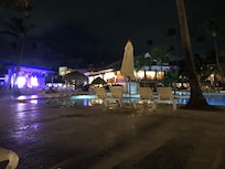 Just before the entertainment