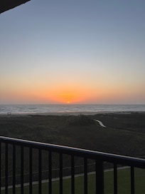 Sunrise from the balcony