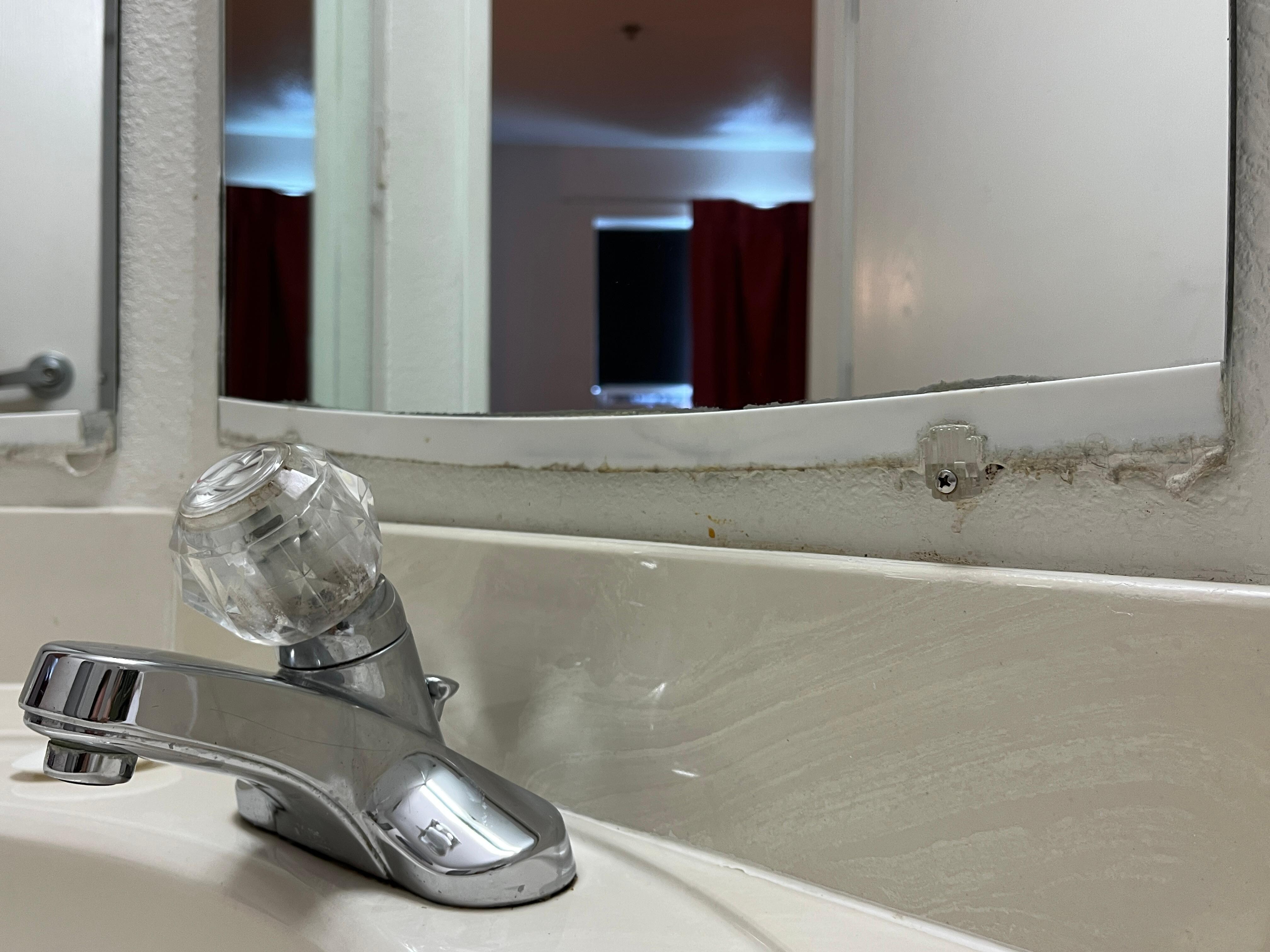 Bathroom light did not come on or it would flicker depending upon what hour it was. Overall dirty.