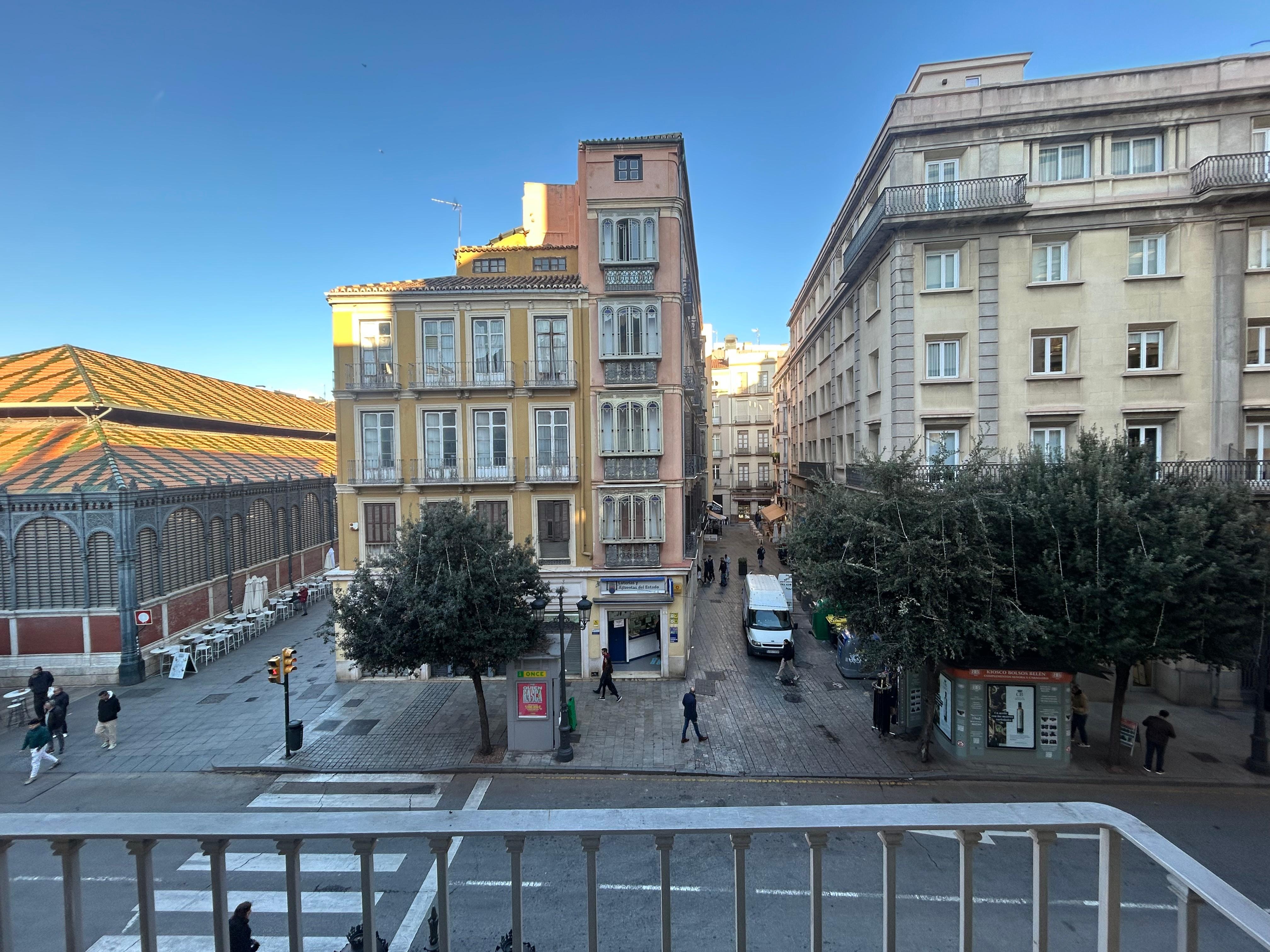 Blick aus einem der 2 Schlafzimmer  