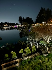 Evening look at Steel Lake.