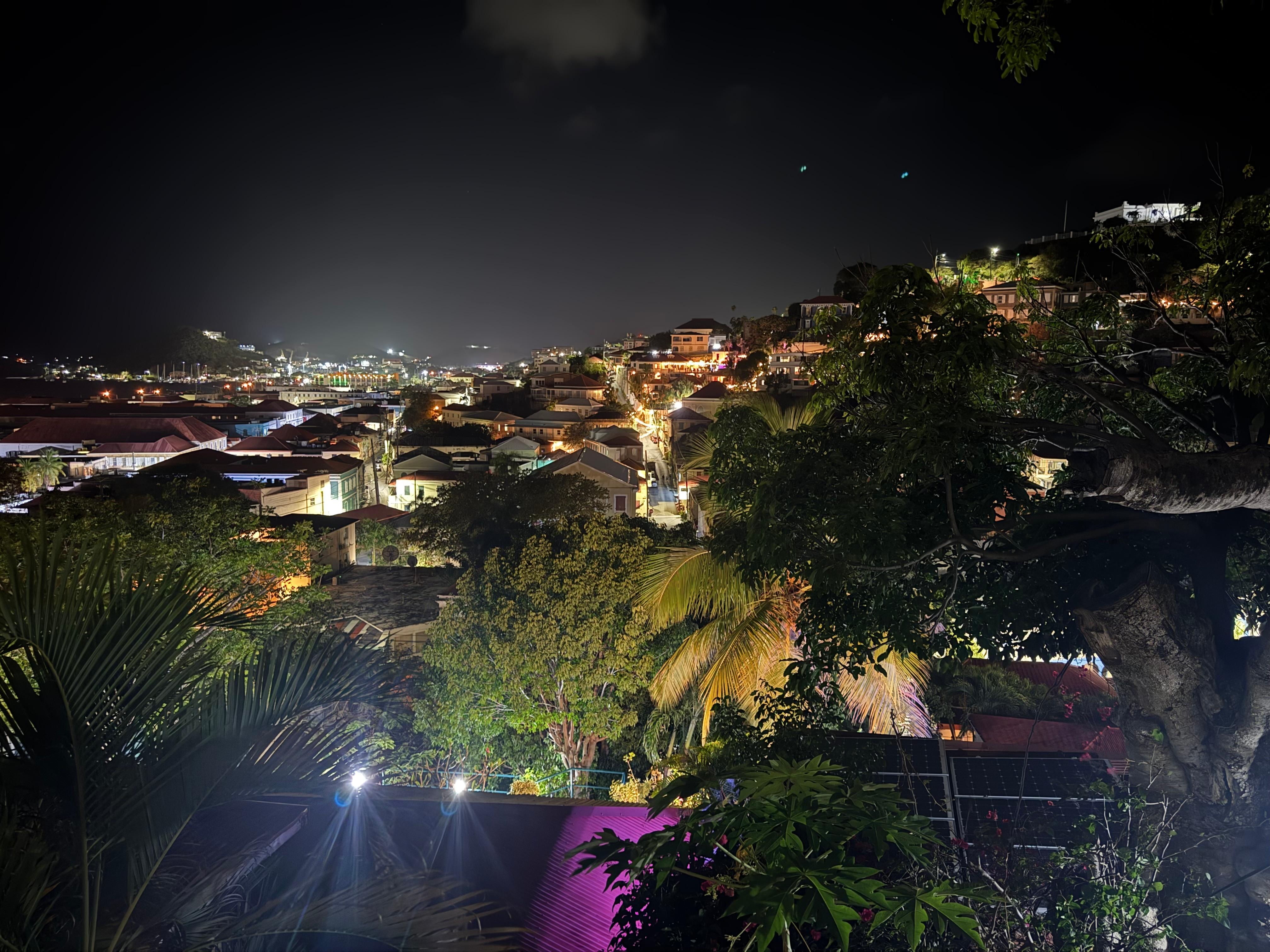 View from our balcony