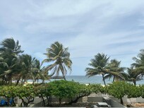 View from inside apartment