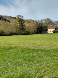 La maison vu du chemin de rando