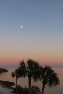 Dusk from the balcony