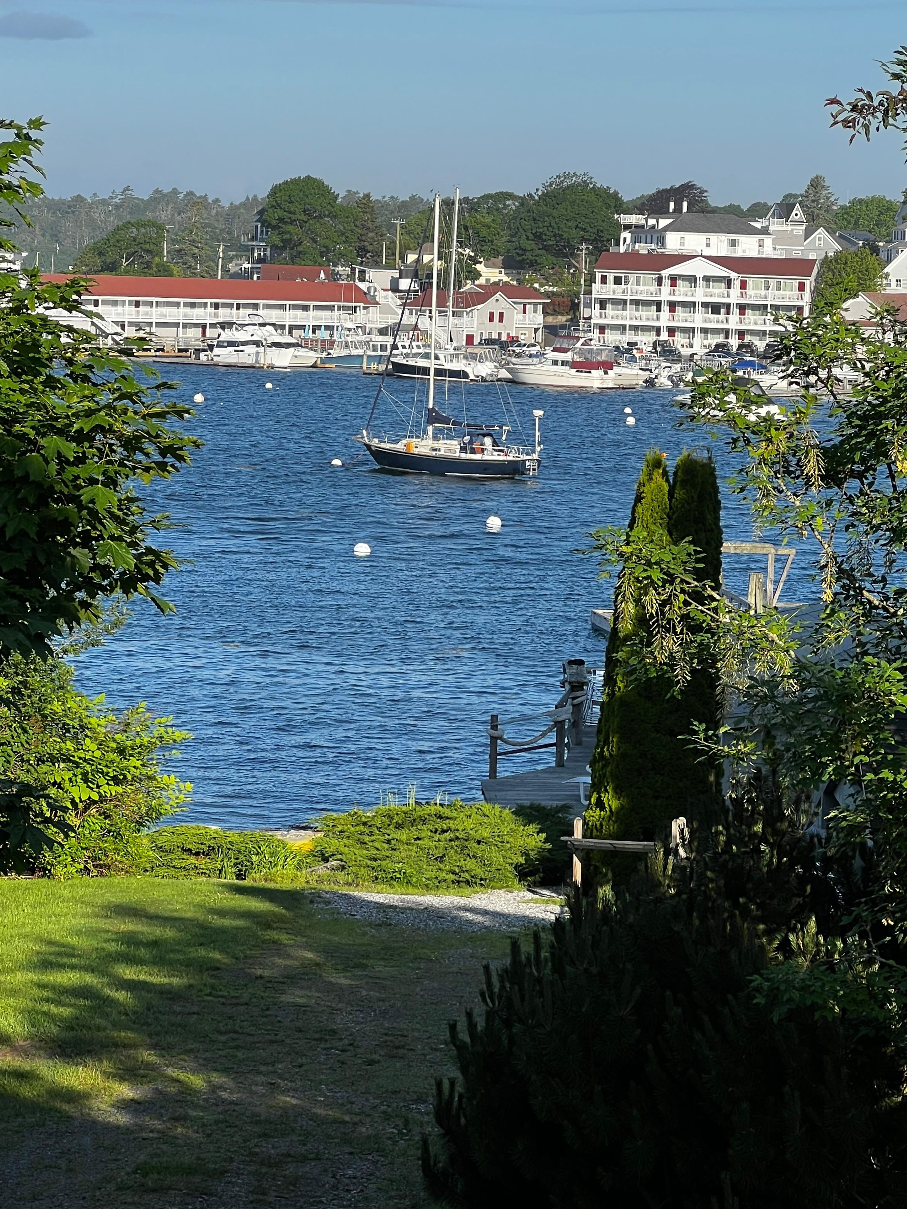 The harbor view