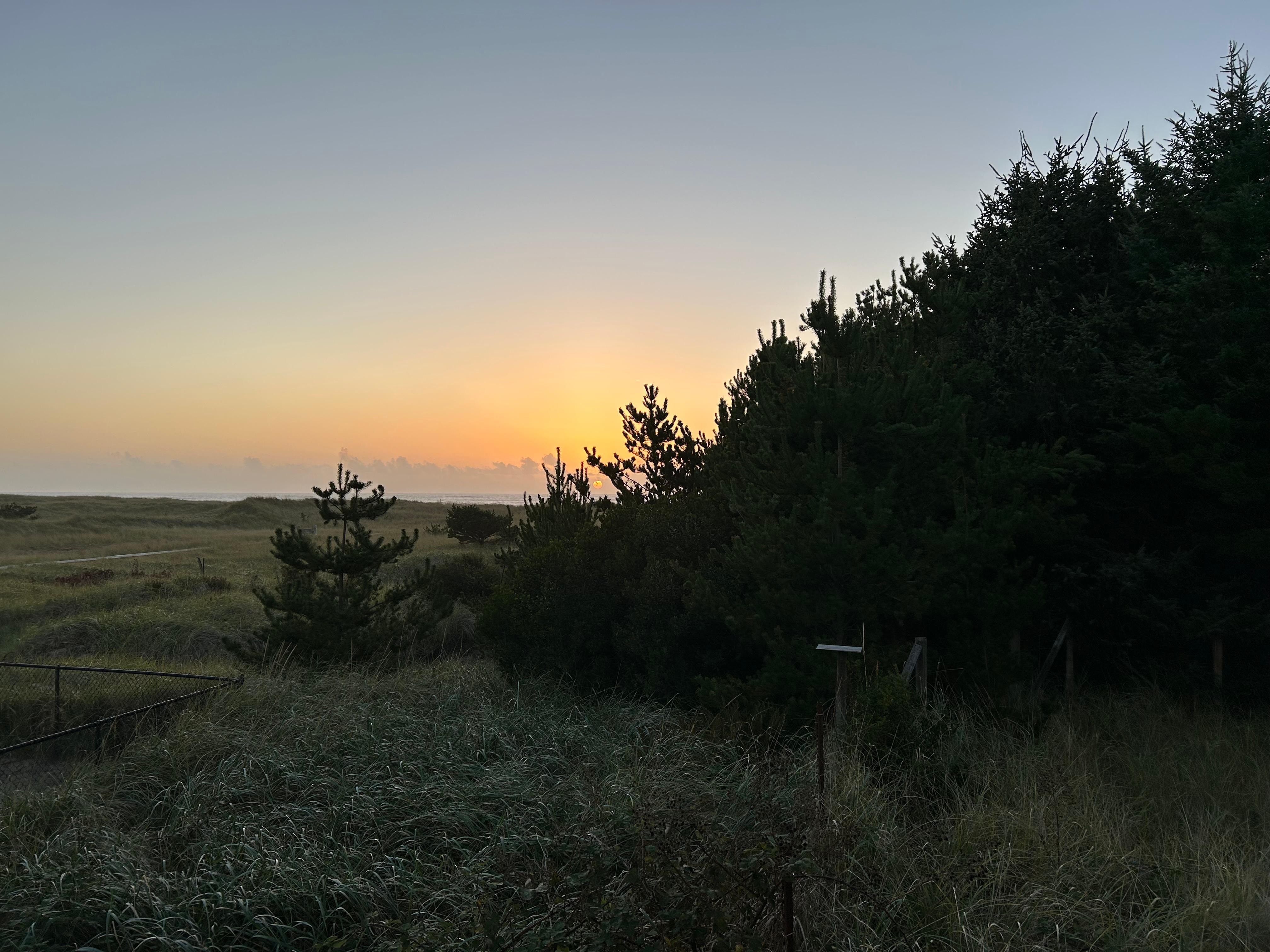 Caught this sunset off the deck