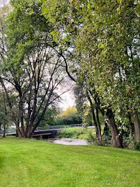 Fra førnævnte park ved siden af hytterne