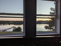 View from the hot tub