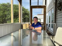 Screened in porch