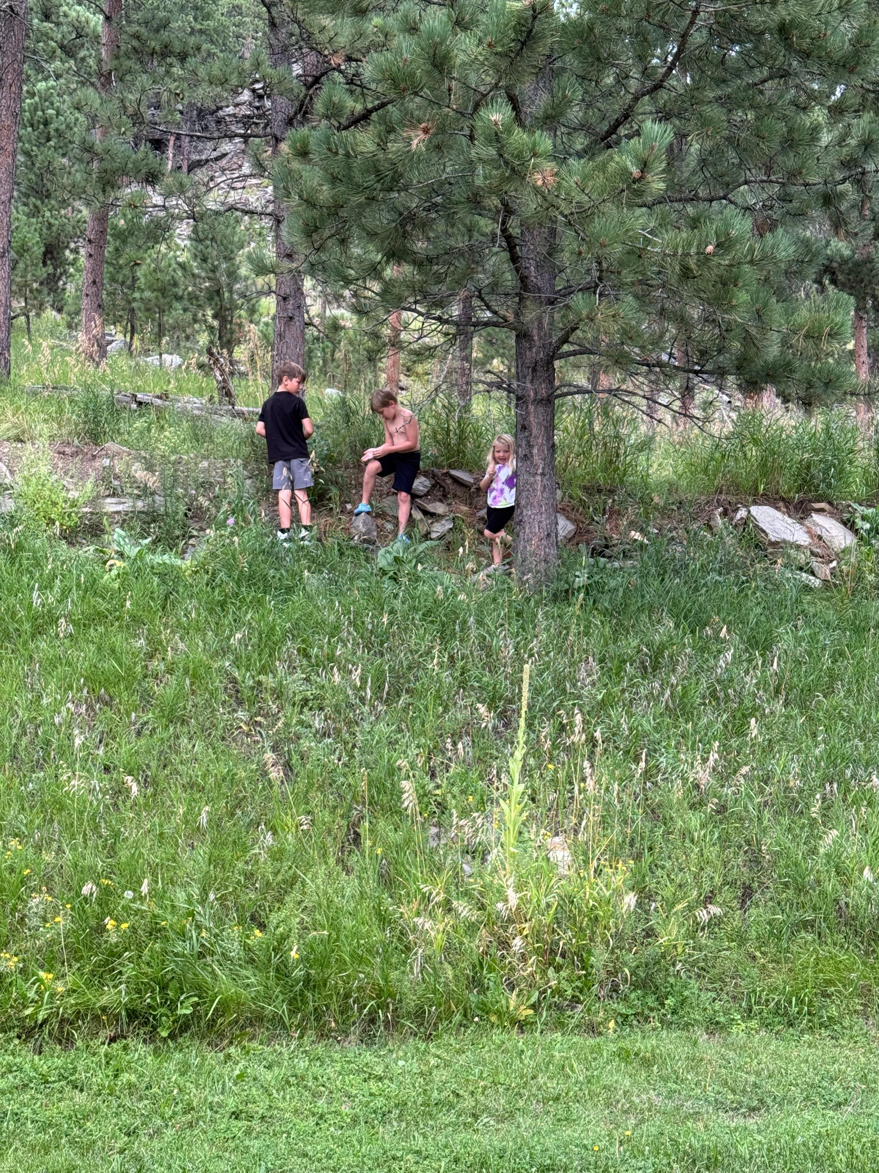 Kids loved exploring