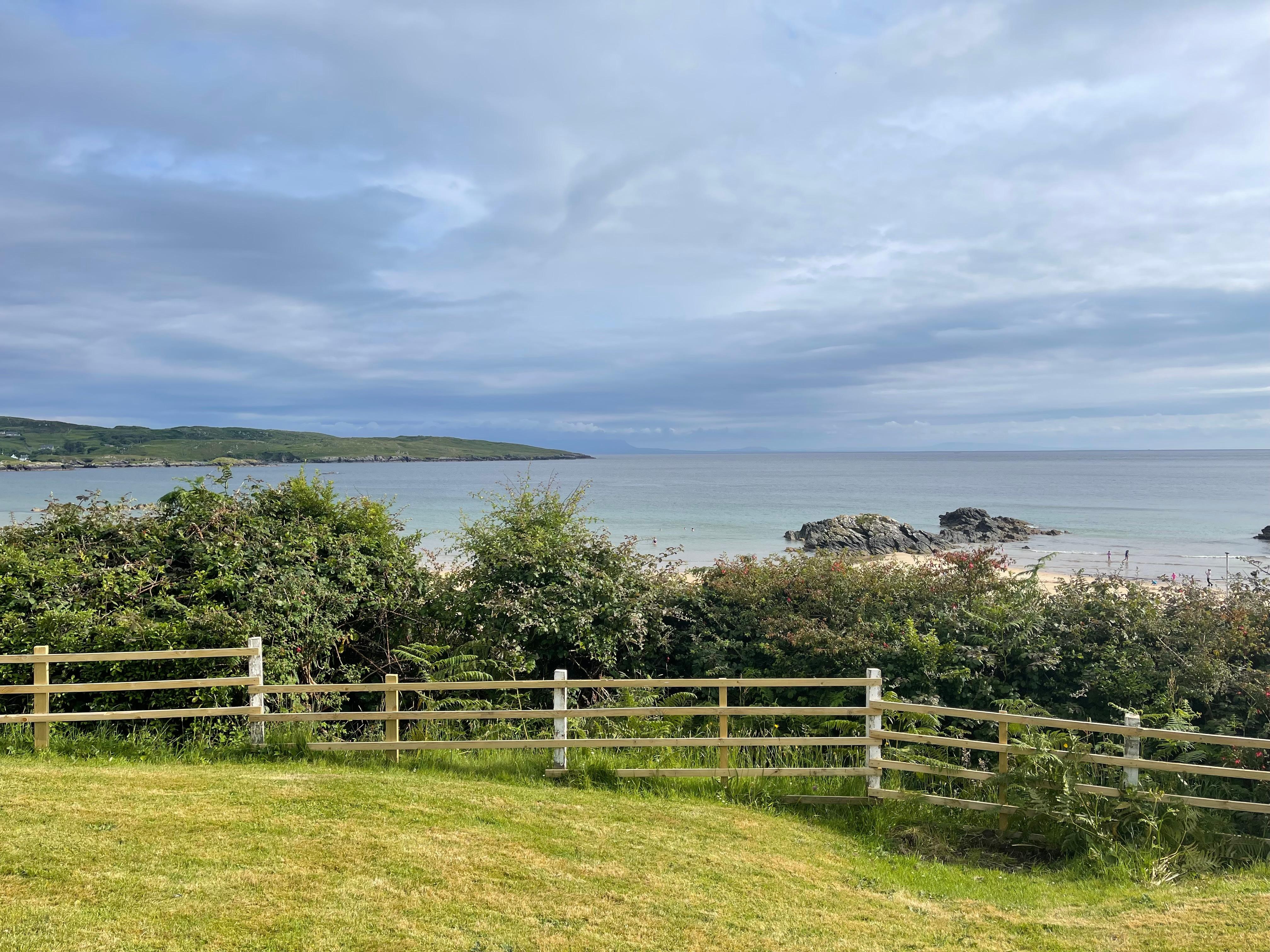 The view from the cottage