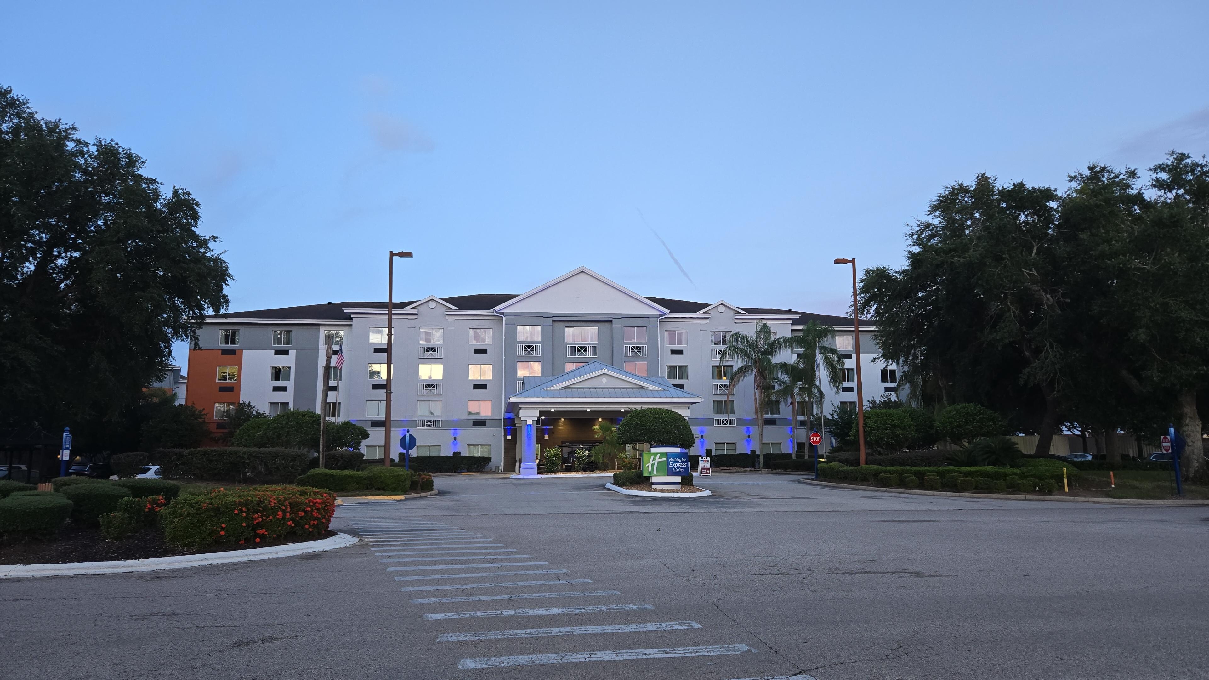 Front of the building 