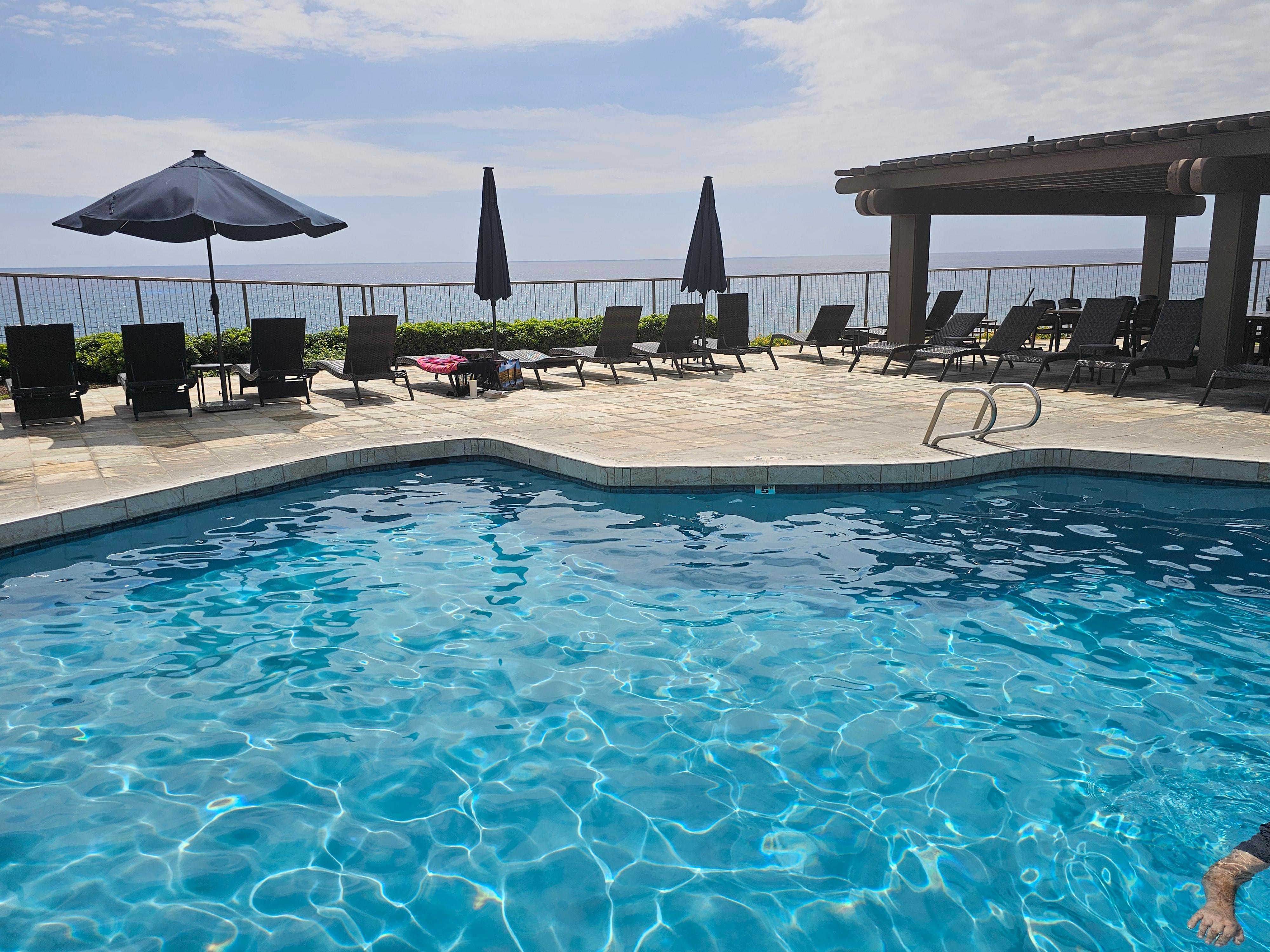 Pool nearest the condo.  About a 2 minute walk.