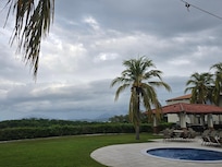 Beautiful view from the pool area