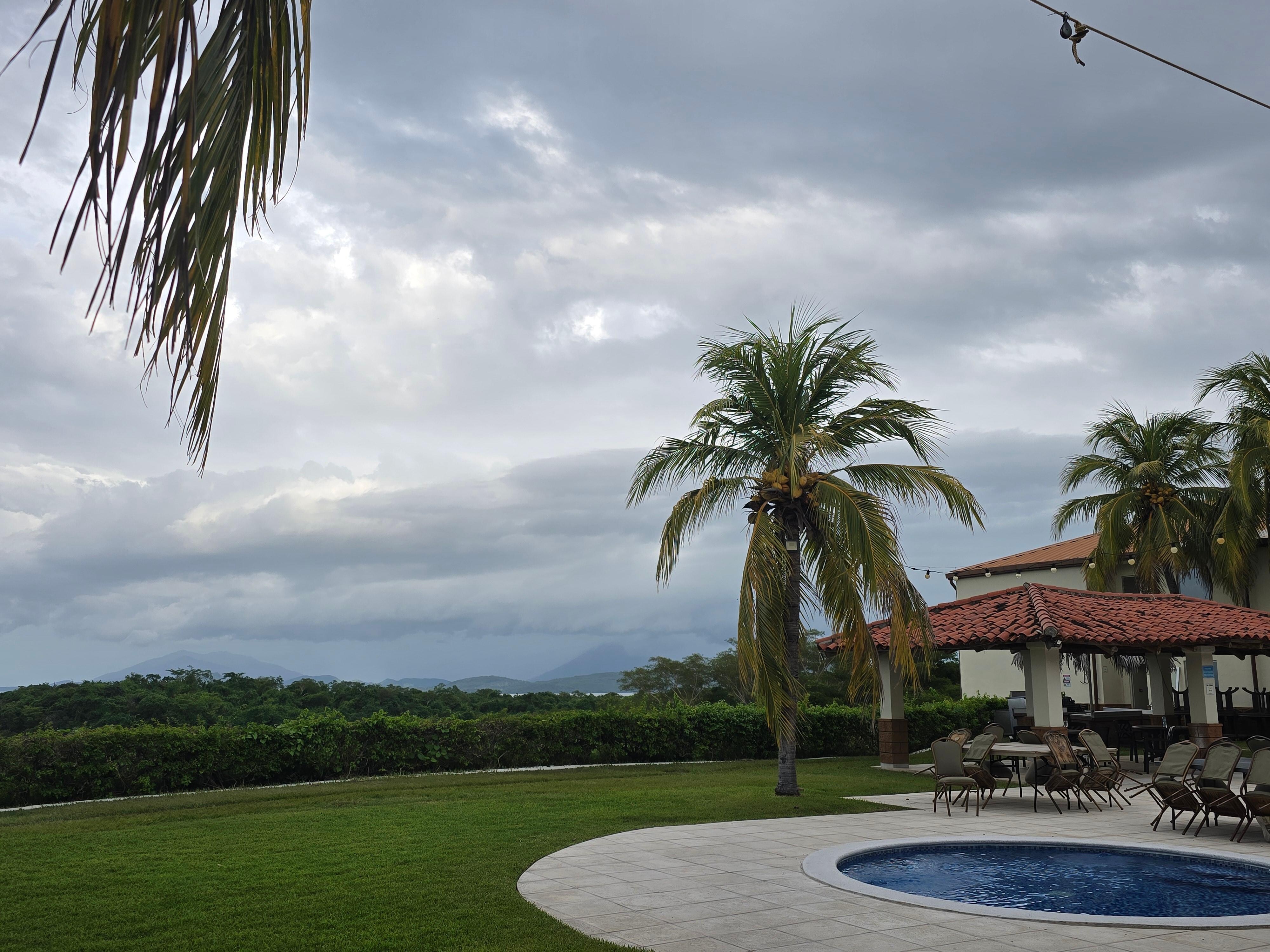 Beautiful view from the pool area