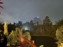 Rainy but beautiful.