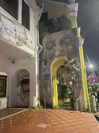And walking distance from street art and beautiful architecture