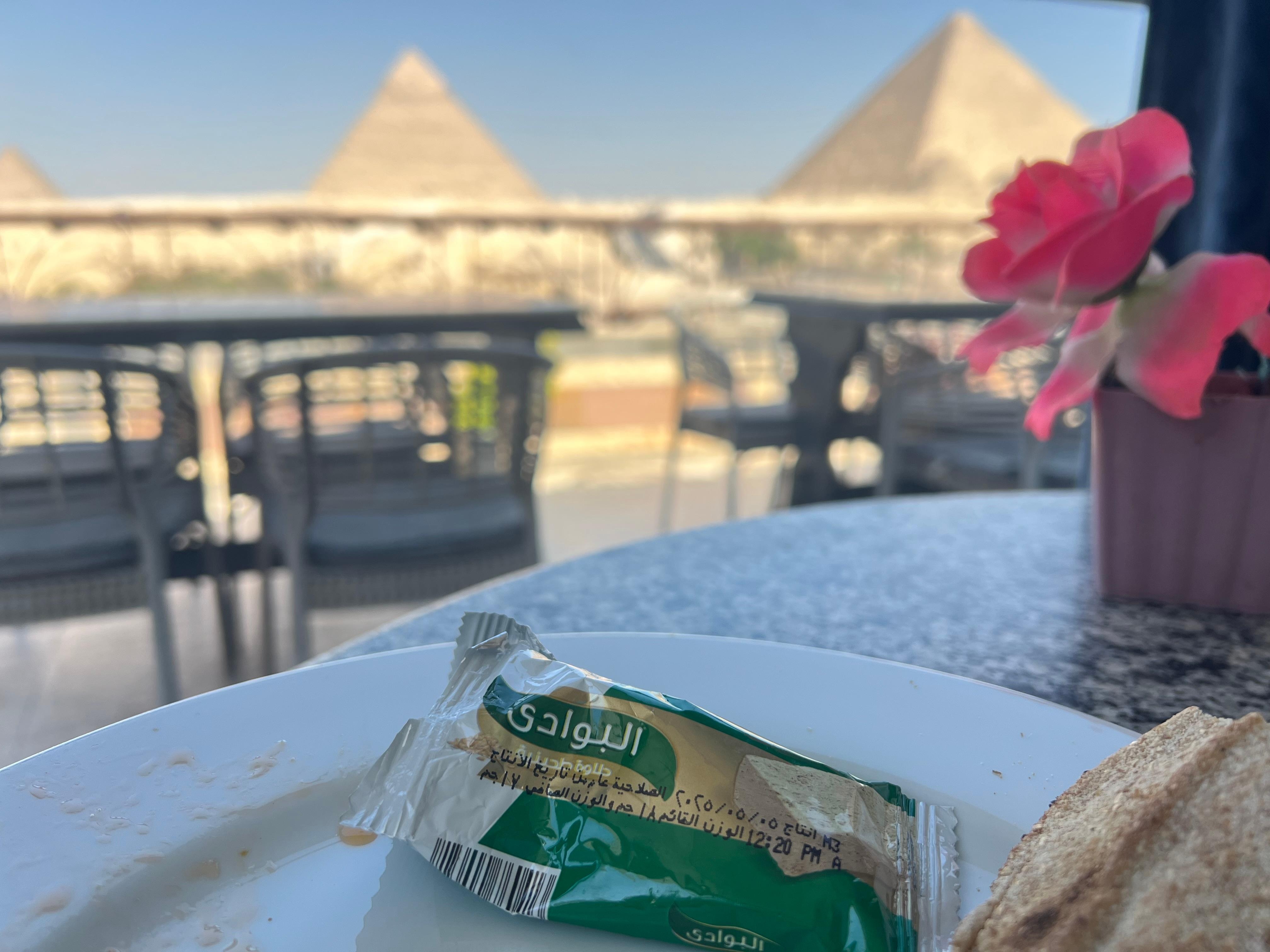 Breakfast treat, halva.
