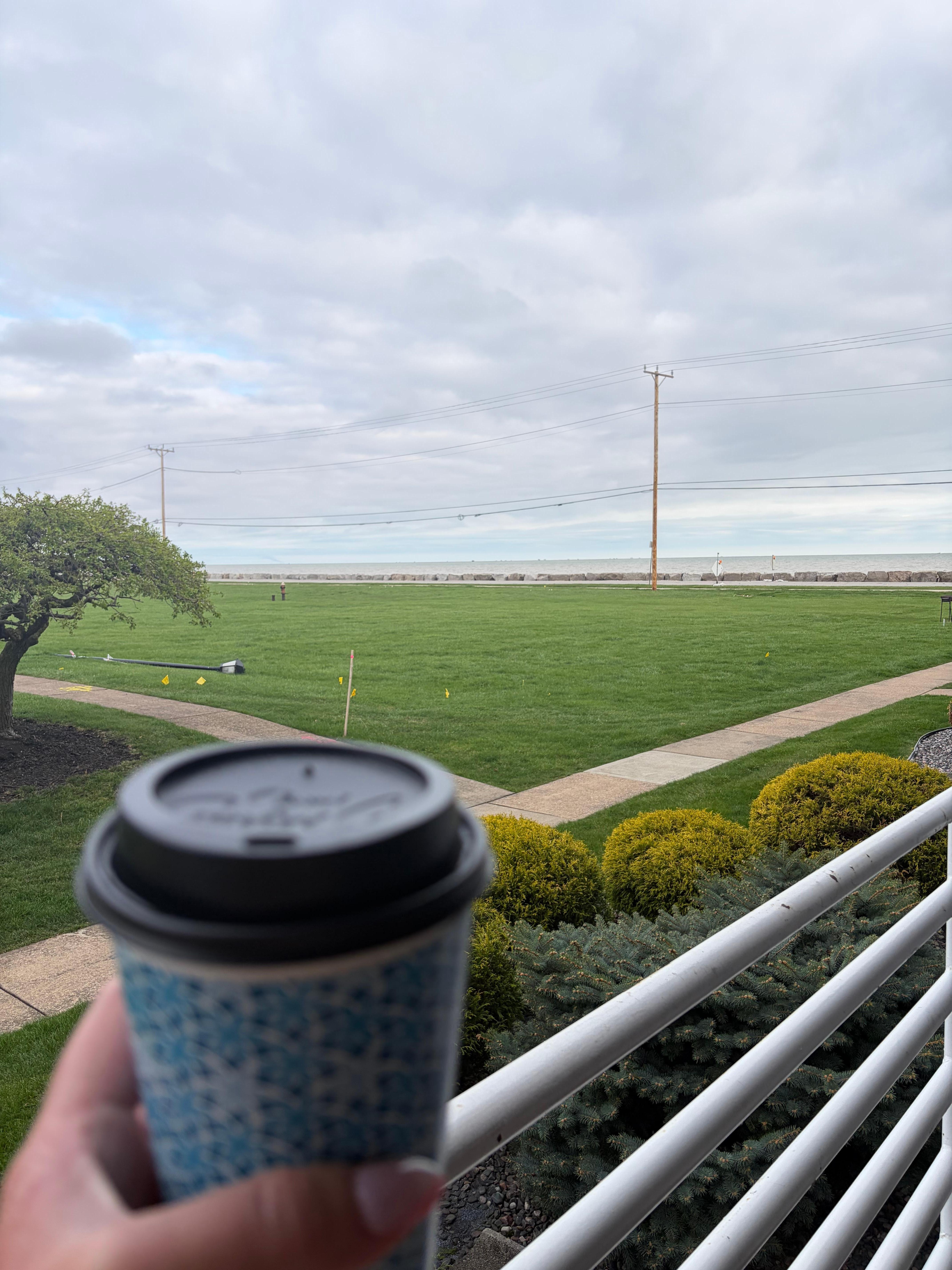 Morning coffee view 