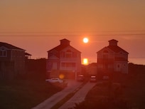 Early morning sun