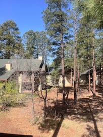 View from deck