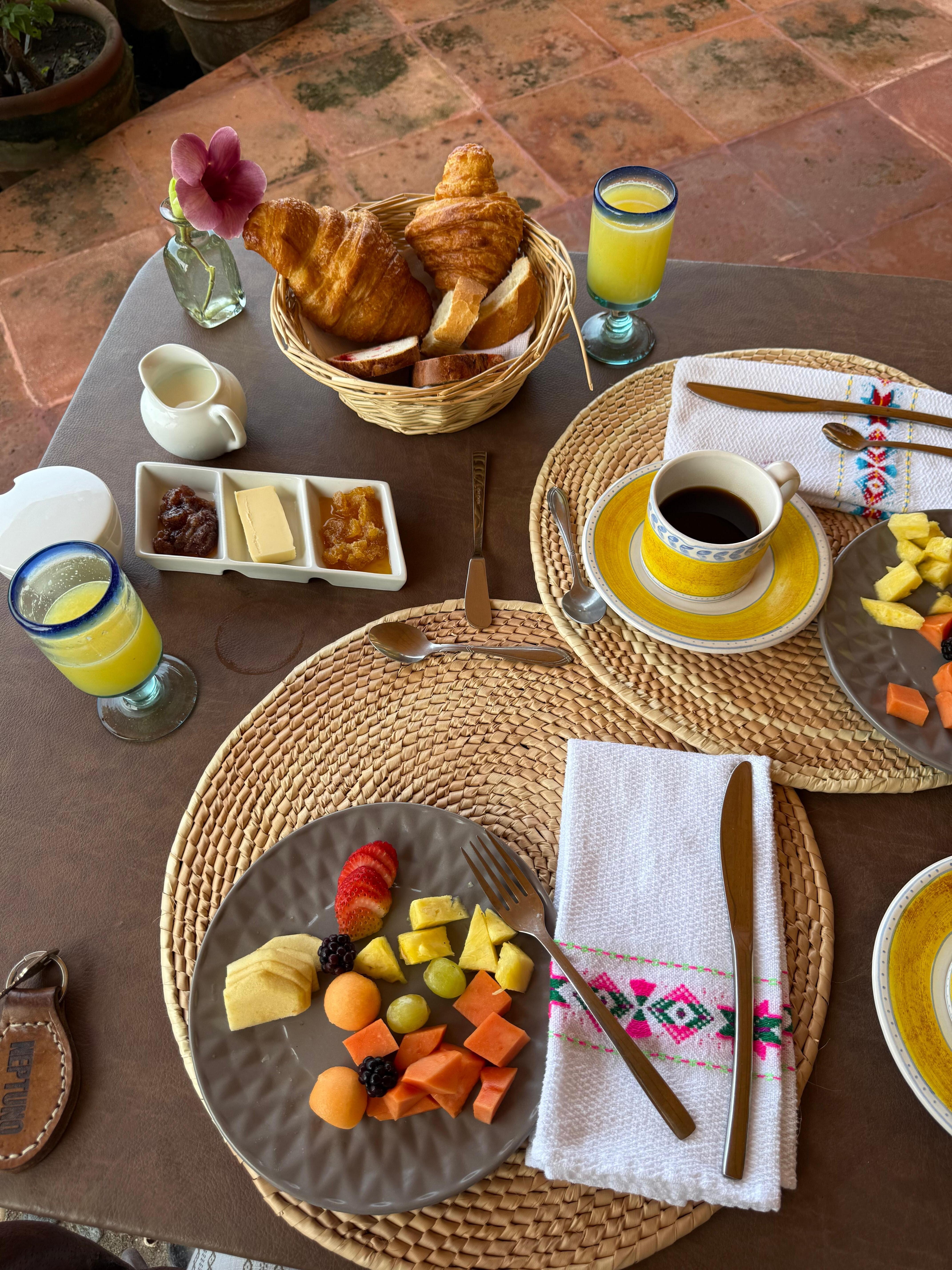 Delicious breakfast