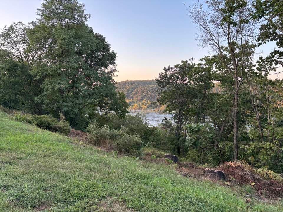 View from the rear of the property overlooking the Potomac River.