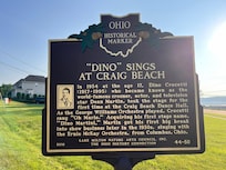 Plaque commerating Dean Martin!