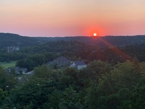 Sunrise view from Master Suite.