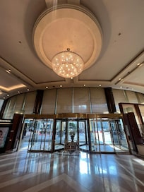 Hotel Riviera front door.