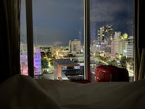 Nighttime view from 10th floor