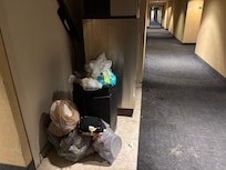 Next to the ice machine.