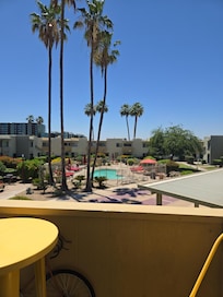 View from the patio