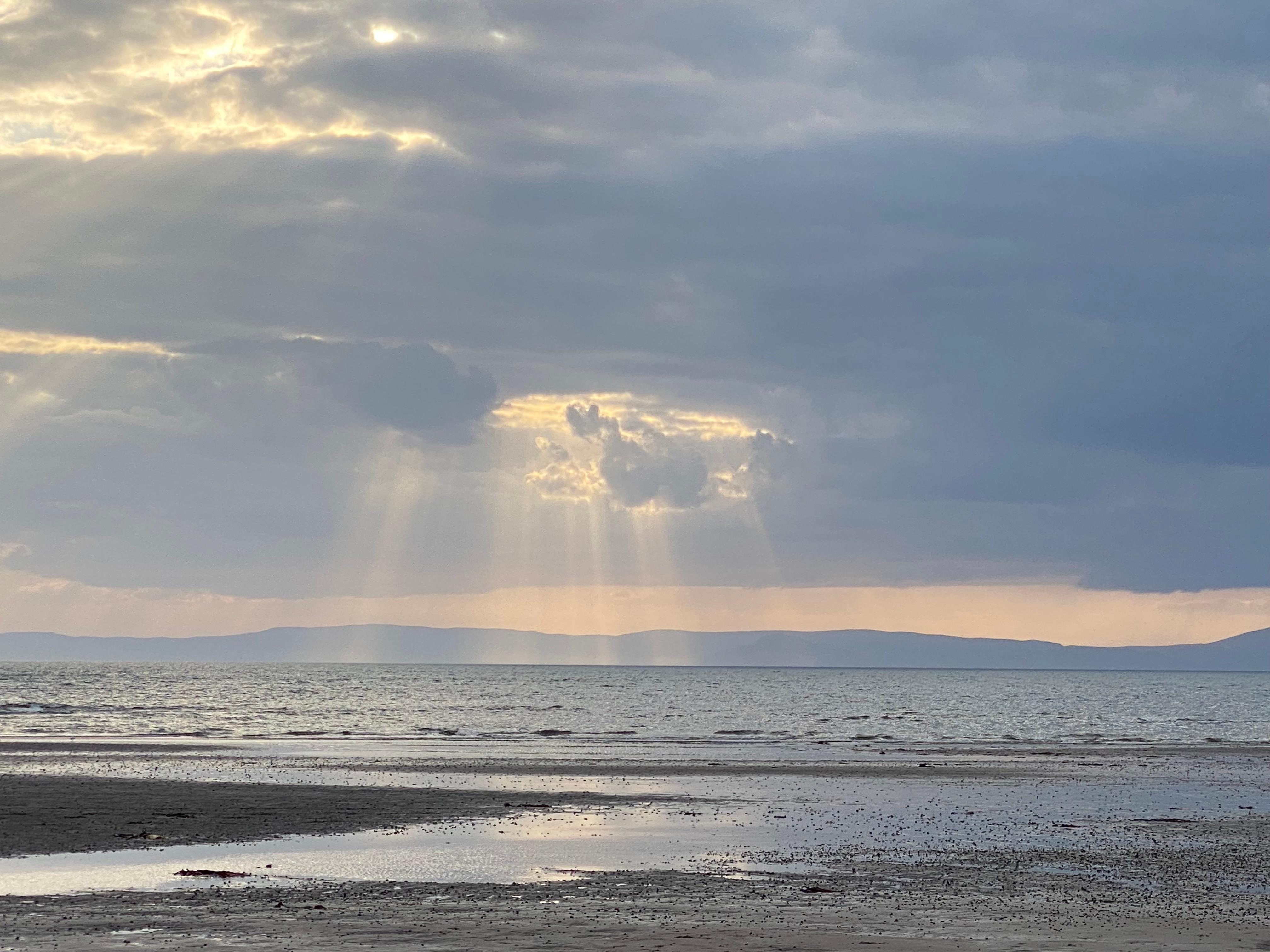 Evening sun 1,  Ayr Beach