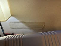 Poor and unfinished repairs